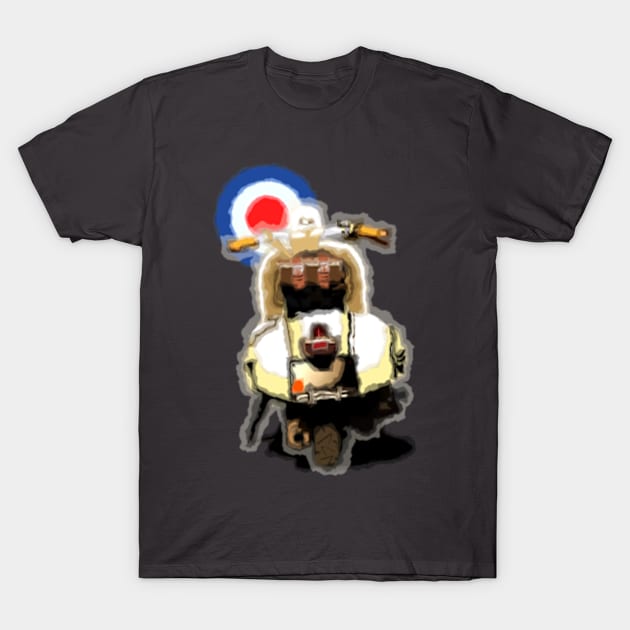 Scooter vespa T-Shirt by Akira31